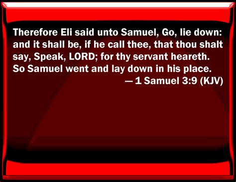 iam_eli|1 samuel 3 9 commentary.